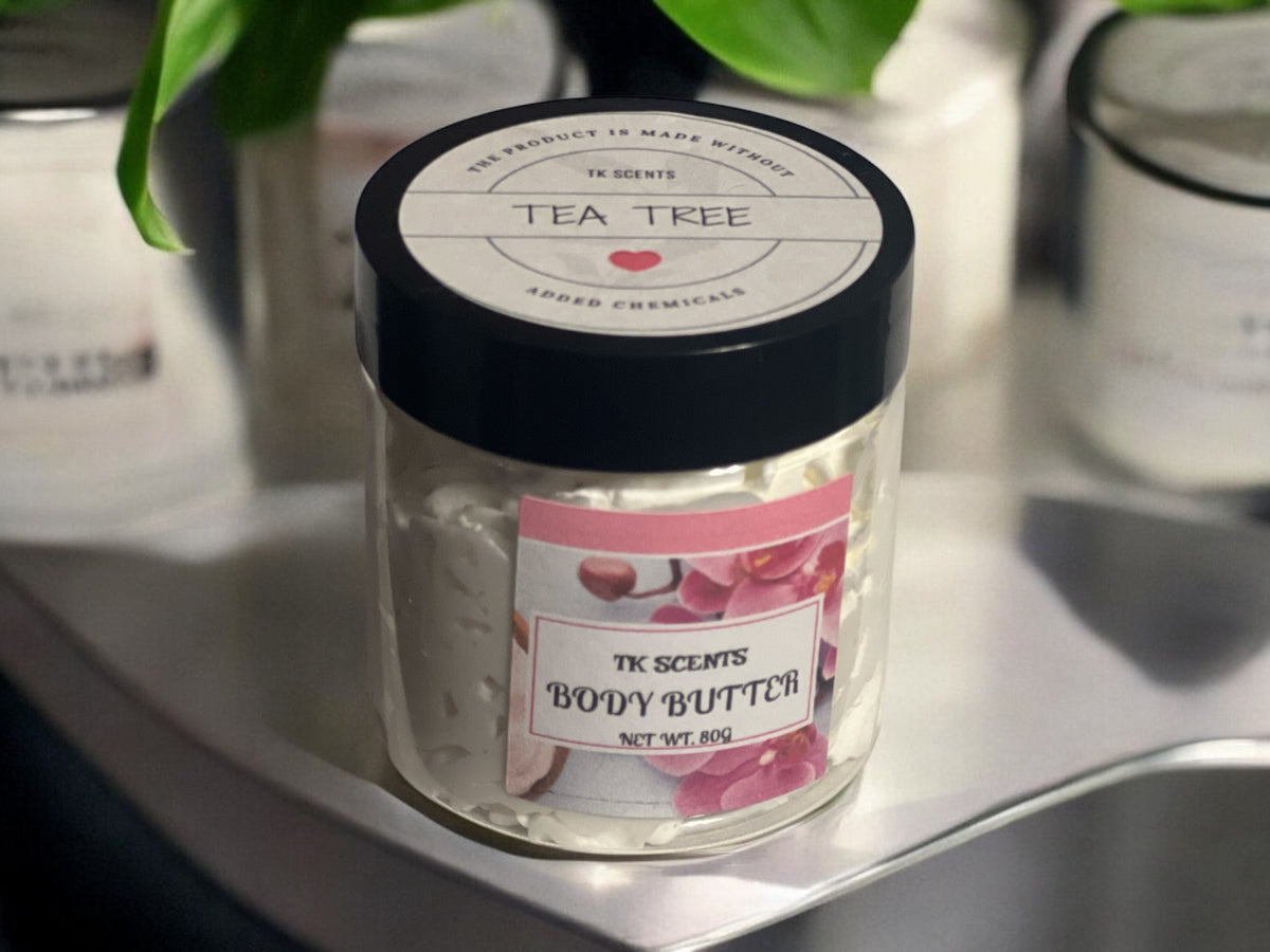 Emulsified whipped body butter