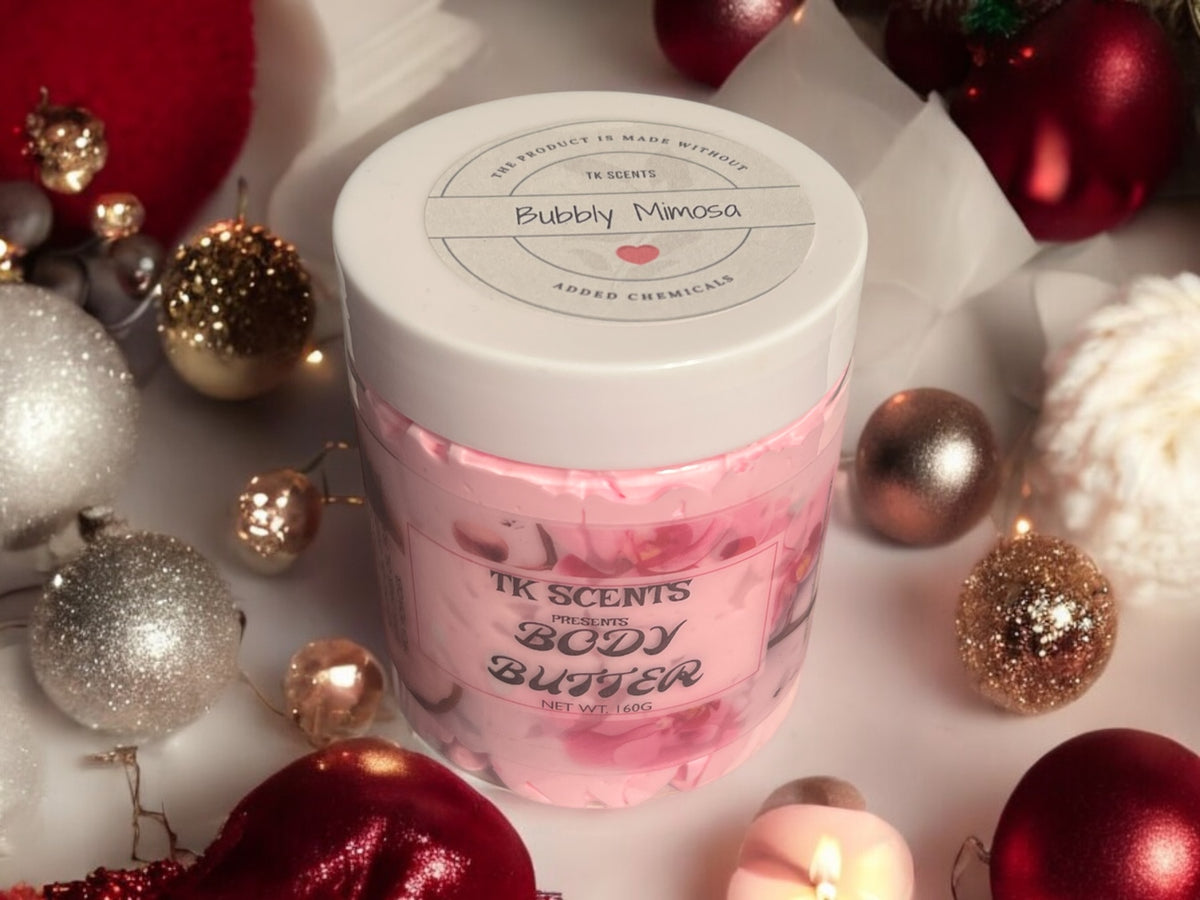 Emulsified whipped body butter