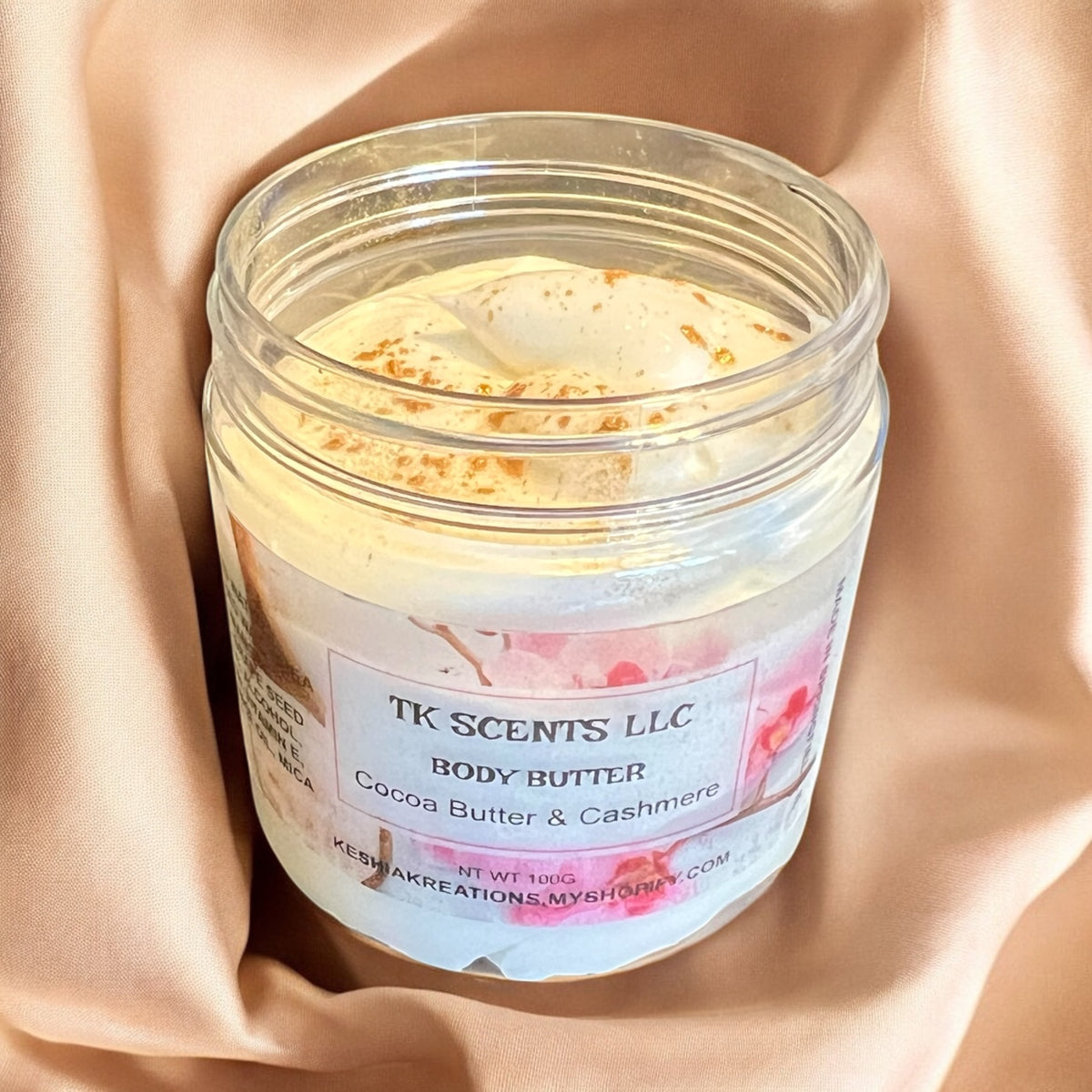 Emulsified whipped body butter