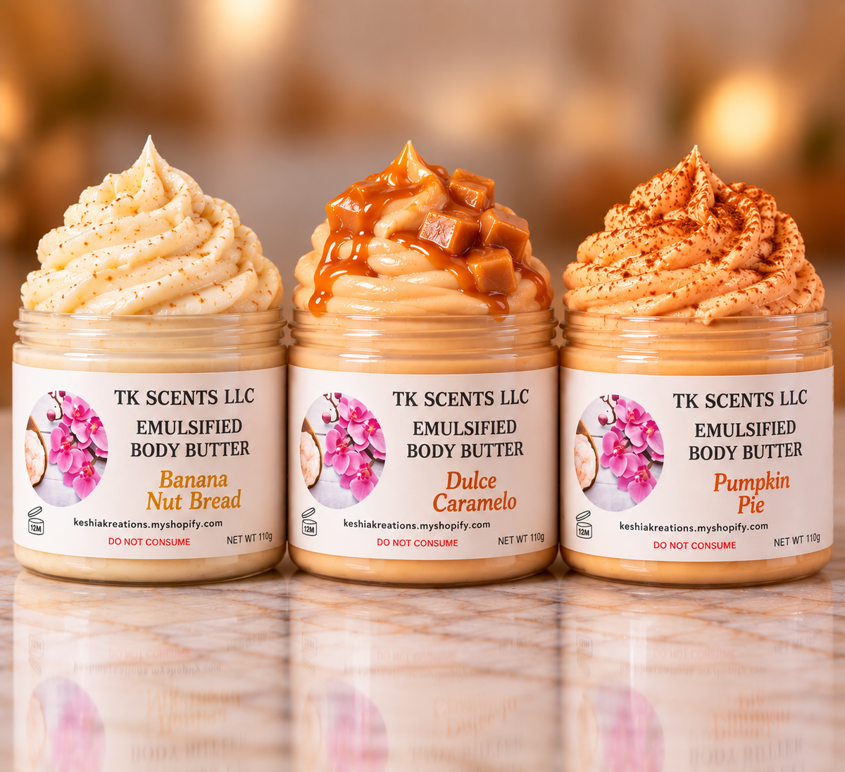 Velvet Butter Trio-Emulsified Body Butter