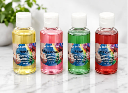 4 PACK  MASSAGE BODY OIL