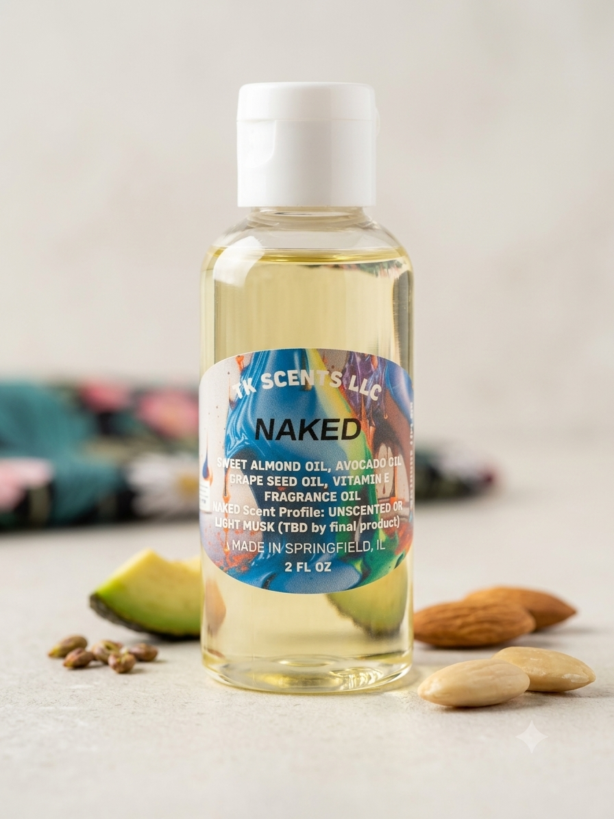 4 PACK  MASSAGE BODY OIL
